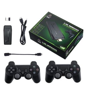 NSF Video Game Stick Lite 4K Video Game M8 Console 64GB Double Wireless Controller