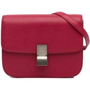 Pre-owned Celine Medium Classic Box Red