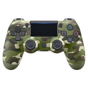 MediaTronixs Wireless Bluetooth Game Controller For PS4 Playstation 4 Dual Vibration Gamepad Camouflage Green