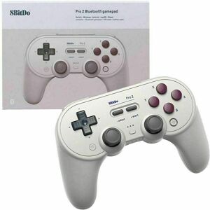 8BitDo PRO 2 Gamepad BT Grey Classic Ed. - Retro-bit