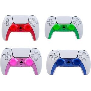 iMP Gaming IMP DualSense Controller Styling Kit (4 PK) - Faceplate Shell  Thumbs Grips (Blue/Green/Pink/Red) 4 Pack  (ps5)