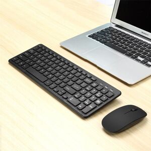 Shoppo Marte MLD-568 Office Gaming Mute Wireless Mouse Keyboard Set(Black)