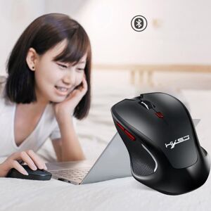 HXSJ T21 2.4GHz Bluetooth 3.0 6-keys Wireless 2400DPI Four-speed Adjustable Optical Gaming Mouse for Desktop Computers / Laptops