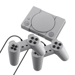 High Discount DATA FROG PS1 Mini 8-bit 620 klassisk spil Retro Mini TV video pilekonsol med gamepads – EU stik