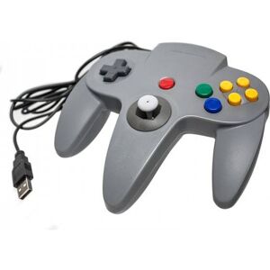 -PS Nintendo64 USB Handkontroll / Spelkontroll