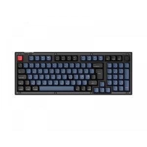 Keychron V5 QMK 96% RGB Knob Hotswap Tastatur - Frosted Black [K Pro Brown]
