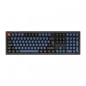 Keychron V6 QMK Full Size RGB Knob Hotswap Tastatur - Frosted Black [K Pro Red]