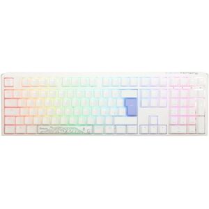 Ducky ONE 3 Pure White RGB Hotswap Tastatur [MX Silent Red]