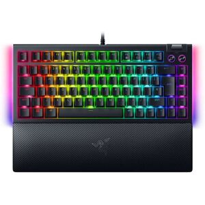 BlackWidow V4 75% Tastatur [Razer Orange Tactile] - US (ISO)