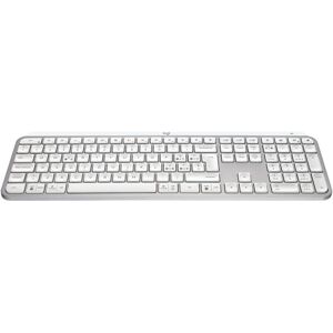 Logitech MX Keys S Wireless Keyboard, Pale Grey