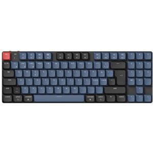 Keychron K13 Pro Low Profile Hotswap Trådløs Tastatur RGB Aluminium [Gateron G Pro Brown]