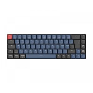 Keychron K7 Pro QMK Low Profile Hotswap Trådløst Tastatur RGB Aluminum [Red]