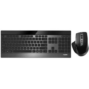 RAPOO Keyboard/Mice Set 9900M Wireless Multi-Mode Black