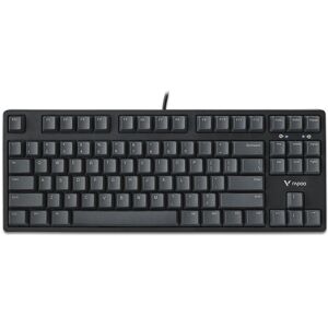 Rapoo V860 Desktop Wired Gaming Mechanical Keyboard, Specifications:87 Keys(Tea Shaft)