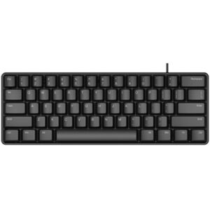 Rapoo V860 Desktop Wired Gaming Mechanical Keyboard, Specifications:61 Keys(Red Shaft)