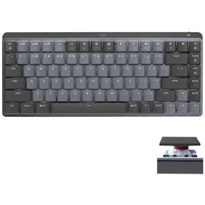 Logitech MX Mechanical Mini Wireless Bluetooth Dual Mode Keyboard with Logi Bolt USB Receiver(Red Axis)