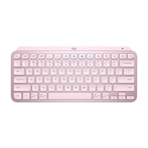 Logitech MX Keys Mini Wireless Bluetooth Ultra-thin Smart Backlit Keyboard (Pink)
