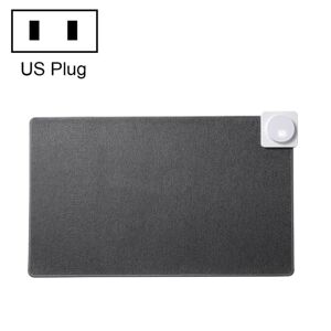 Joyroom JR-CY335 220V Smart Office Desktop Heating Thermostatic Mouse Pad, US Plug, Size: 60x36cm(Dark Gray)