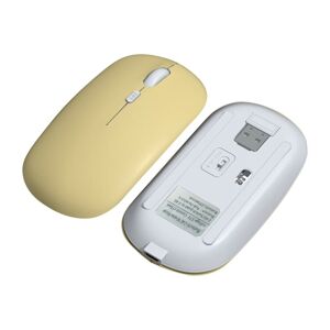 Shoppo Marte FOREV FVW312 1600dpi Bluetooth 2.4G Wireless Dual Mode Mouse(Yellow)