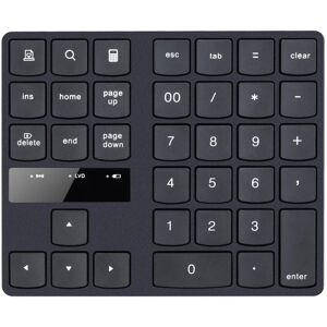 Shoppo Marte 533 35 Keys 2.4G Ultra-thin Design Wireless Charging Digital Keyboard