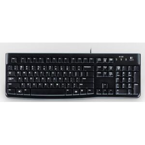 Logitech K120 Tastatur Usb Qwertz Swiss Black