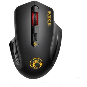 High Discount USB trådløs mus optisk Silent 2.4G Computer Mice Mini Ergonomisk til PC sort