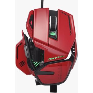 Mad Catz R.A.T. 8+ ADV Optisk Gamingmus, rød