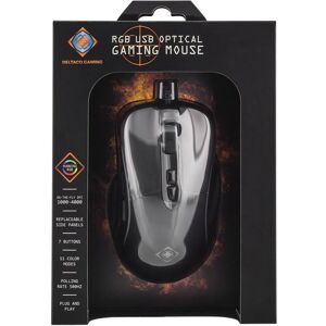 Deltaco GAMING DM120 Gaming Mouse RGB 800-3200 DPI 125 Hz RGB LED