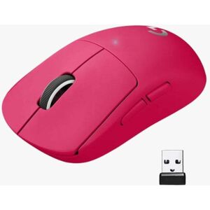 Logitech G PRO X Superlight Trådløs Gamingmus, magenta