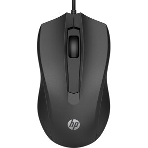 HP Wired Mouse 100 kabelført sort 6VY96AA