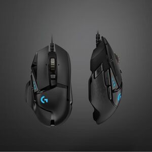 Logitech G502 Hero 910-005470 mus (optisk; 16000 DPI; sort)