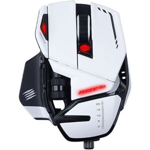 Mus Mad Catz MR04DCINWH000-0 Hvid Multifarvet Monochrome 12000 dpi