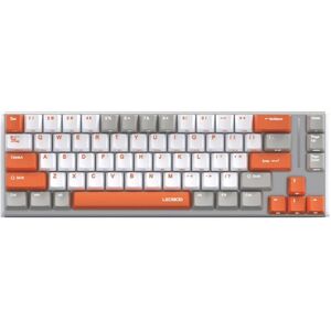 Shoppo Marte LEOBOG K67 2.4G Bluetooth Wireless RGB Three Mode Customized Mechanical Keyboard, Ice Crystal Switch (Grey)