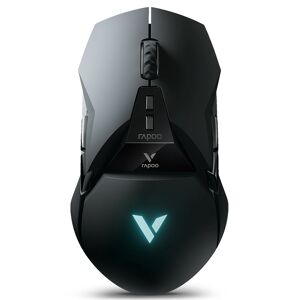 Shoppo Marte Rapoo VT950Q 16000 DPI 11 Buttons  Gaming Display Programming Wireless Gaming Mouse, Support Qi Wireless Charging(Black)