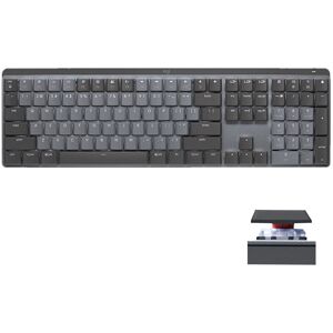 Logitech MX Mechanical Wireless Bluetooth Dual Mode Keyboard with Logi Bolt USB Receiver(Red Axis)