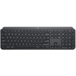 Logitech MX Keys Wireless Bluetooth Silent Keyboard (Black)