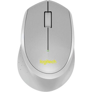 Logitech M330 Wireless Optical Mute Mouse with Micro USB Receiver (Grey)