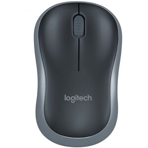 Logitech M186 Wireless Mouse Office Power Saving USB Laptop Desktop Computer Universal(Black Grey)