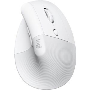 Logitech Lift Vertical 1000DPI 2.4GHz Ergonomic Wireless Bluetooth Dual Mode Mouse (White)