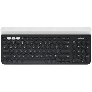 Logitech K780 Multi-device Bluetooth + Unifying Dual Mode Wireless Keyboard with Stand (Black)