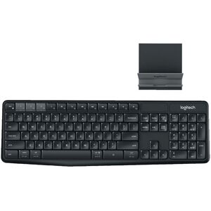 Logitech K375S Wireless Bluetooth Dual Mode Silent Keyboard (Black)