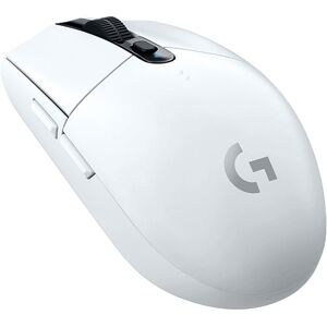 Logitech G304 LIGHTSPEED 12000 DPI 6 Programmable Buttons HERO Sensor Wireless Gaming Mouse (White)