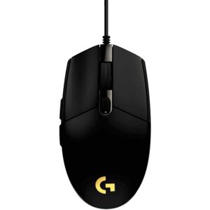 Logitech G102 2nd Gen. LIGHTSYNC 8000 DPI 6 Buttons RGB Backlight USB Wired Optical Gaming Mouse(Black)