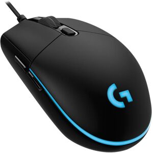 Logitech G Pro 16000DPI RGB Illumination Macro Programming Wired Optical Gaming Mouse, Length: 1.8m (Black)