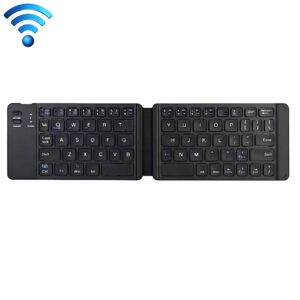 Shoppo Marte K018 USB Charging Foldable 67 Keys Bluetooth Wireless Keyboard (Black)