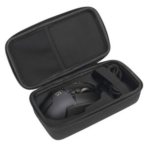 Shoppo Marte EVA Mouse Storage Bag Multi-function Digital Storage Bag for Logitech G502 Mouse(Black)