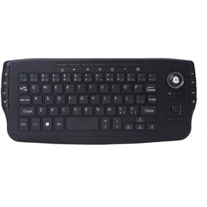 Shoppo Marte E30  2.4G 1200 DPI 94 Keys Mouse Keyboard Set Trackball Mini Wireless Keyboard(Black)