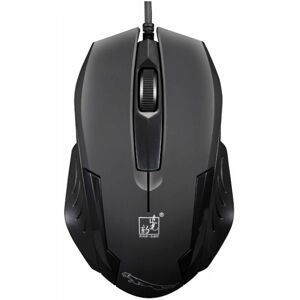 Chasing Leopard 512G USB Frosted Wired Optical Gaming Mouse, Length: 1.3m(Black)