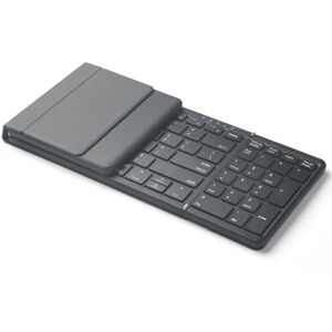 Shoppo Marte B099 Tablets Laptops 3-Mode Wireless Bluetooth Keyboard Rechargeable Folding Silent Keyboard