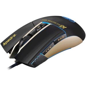 Apedra iMICE A5 High Precision Gaming Mouse LED four color controlled breathing light USB 7 Buttons 3200 DPI Wired Optical Gaming Mouse for Computer P